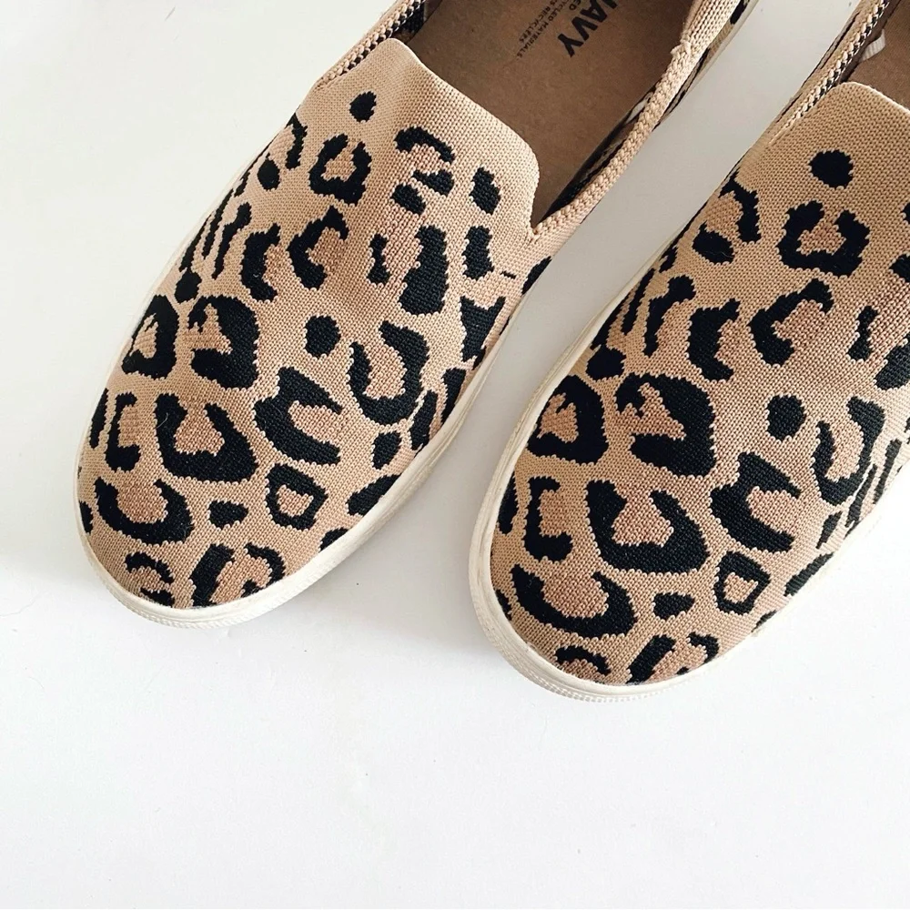 OLD NAVY Leopard Print Slip-On Shoes - Picture 2 of 7